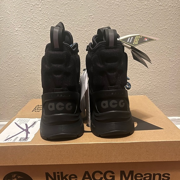 Nike ACG Gaiadome Gore-Tex Triple Black Sample - Picture 4 of 14